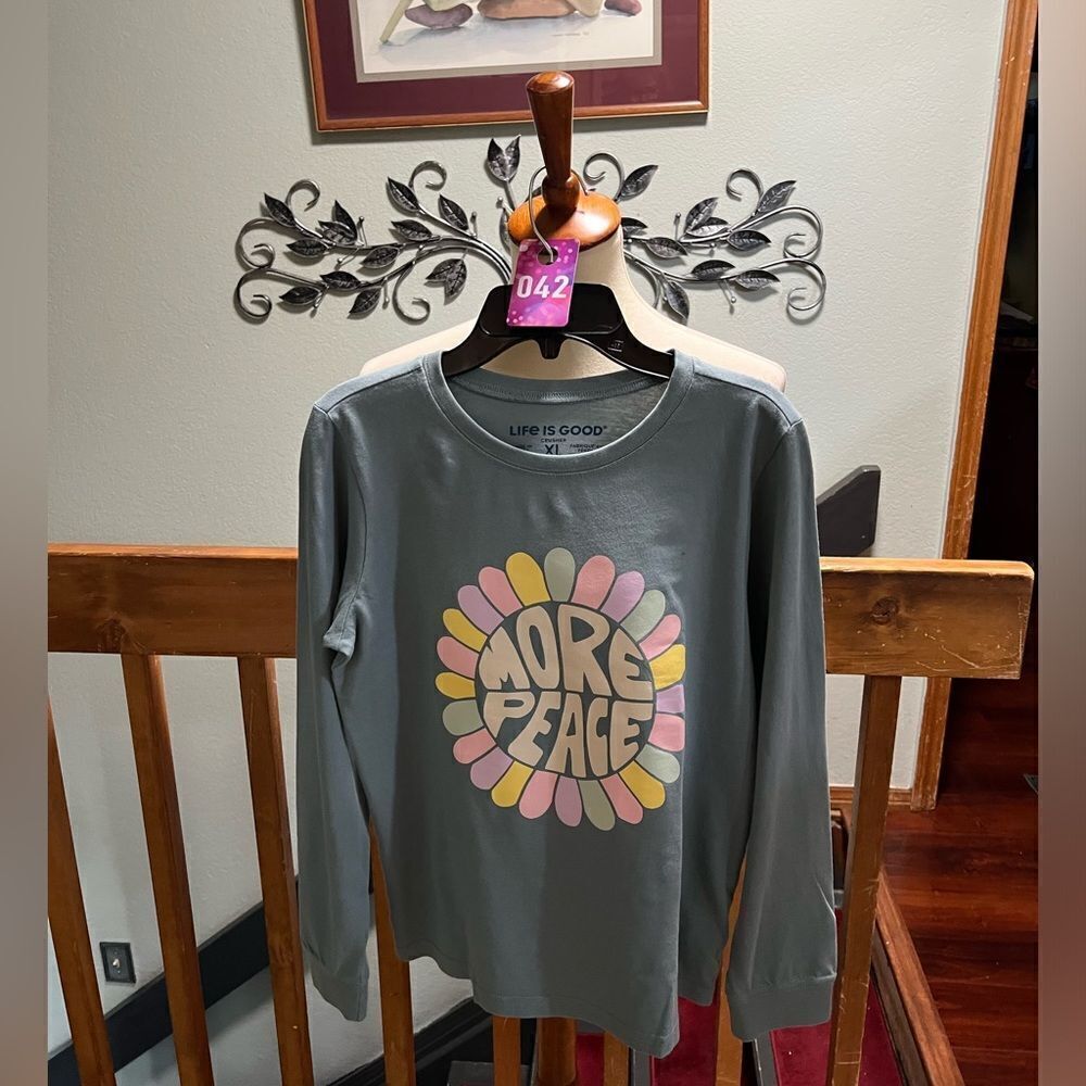 Brand New Life is Good KidsXL More Peace Shirt  #042